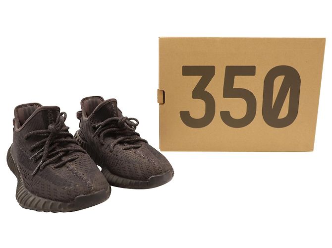 Adidas x Yeezy Boost 350 V2 en polyamide statique noir - vue 7