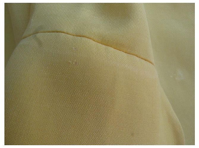 Giacca Guy Laroche Gialla in Seta e Cotone Giallo - vista 8