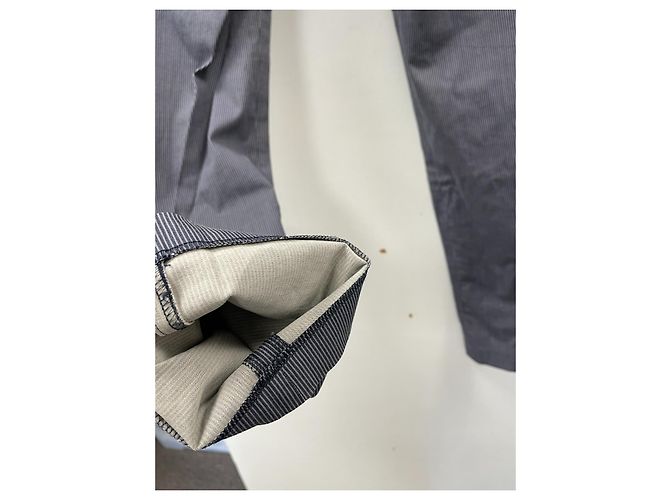 CODICE SPORTMAX Pantaloni Carota Grigio Blu chiaro - vista 10