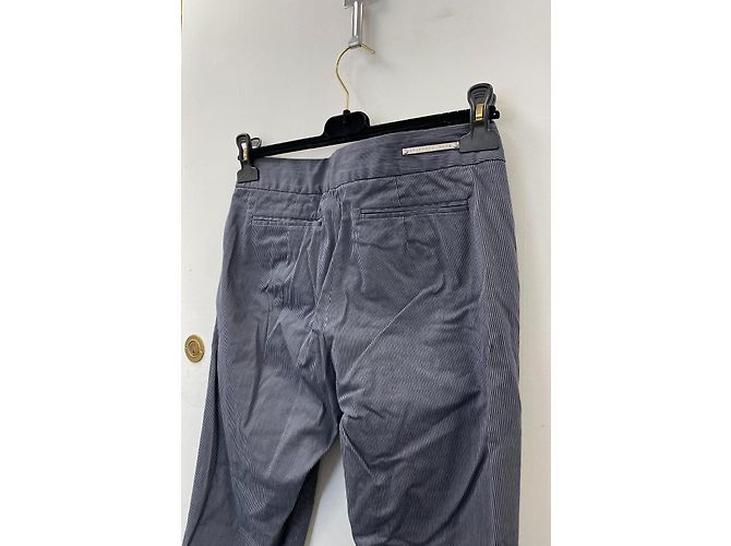 CODICE SPORTMAX Pantaloni Carota Grigio Blu chiaro - vista 9