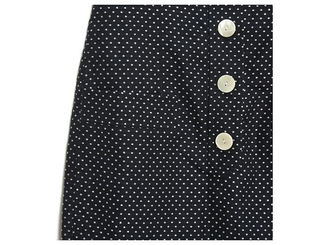 Yves Saint Laurent LINO A POIS NERO EN38 - vista 2