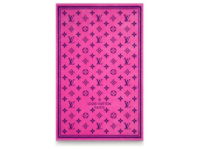 LOUIS VUITTON VUITTAMINES MONOGRAMM BADETUCH Pink - Ansicht 10