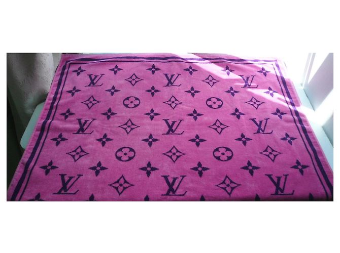 LOUIS VUITTON VUITTAMINES MONOGRAMM BADETUCH Pink - Ansicht 3
