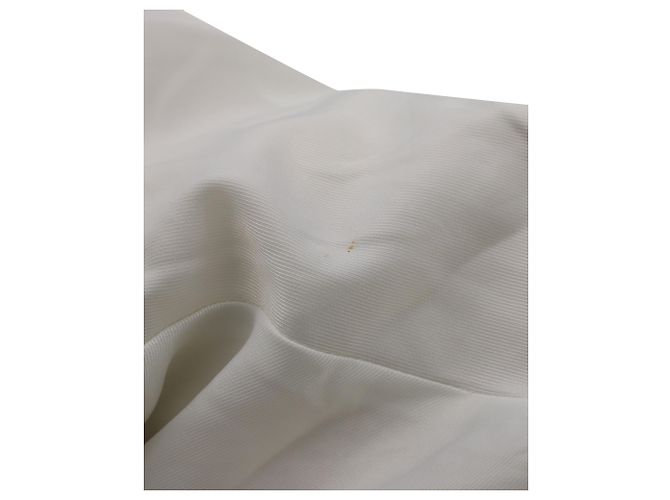 Maje Blanche Kunstpelzjacke aus weißem Polyester - Ansicht 9