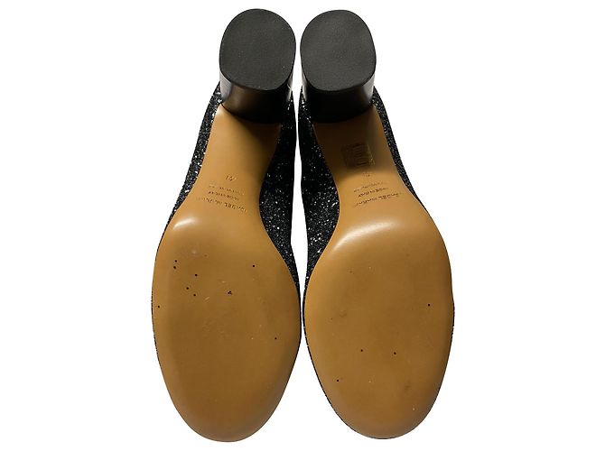 Isabel Marant Stivaletti Ritza Glitterati Argento Glitter - vista 5