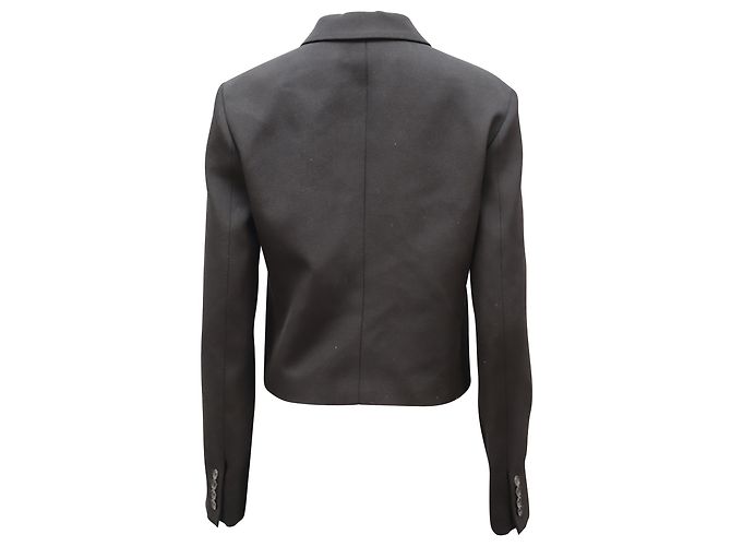 Blazer Michael Kors in Lana Nera Nero - vista 3