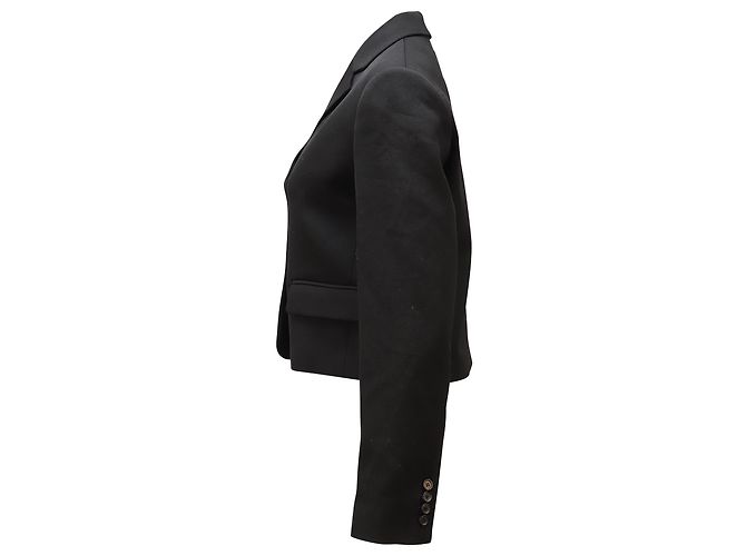 Blazer Michael Kors in Lana Nera Nero - vista 4