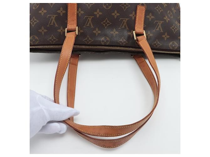 Louis Vuitton Cabas Mezzo Marrone - vista 5