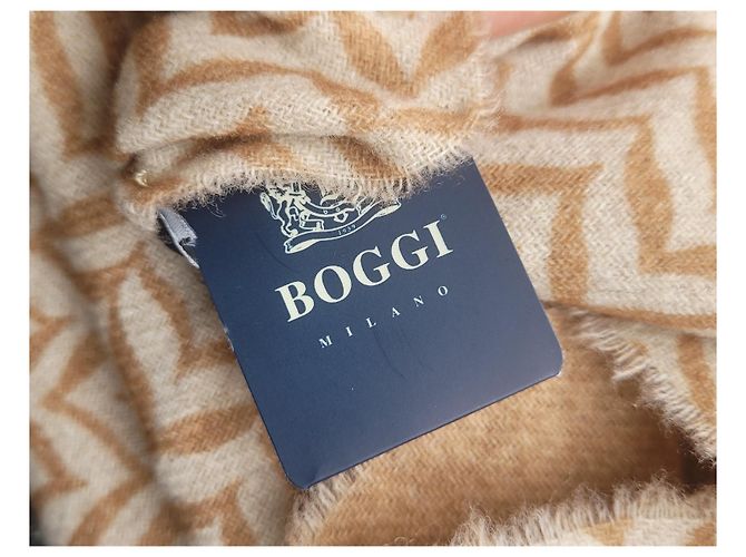 Autre Marque Boggi Milano stole scarf new Beige Light brown - view 4