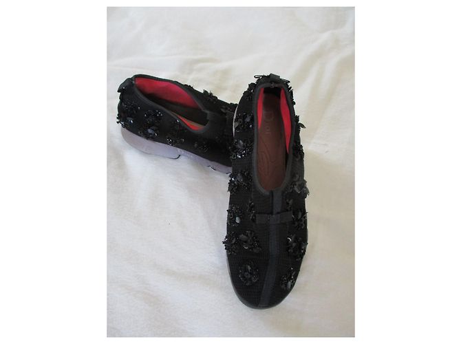 Christian Dior Sneakers "fusion" nere, 36IT. Nero - vista 2