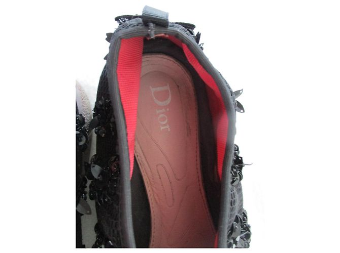 Christian Dior Sneakers "fusion" nere, 36IT. Nero - vista 3