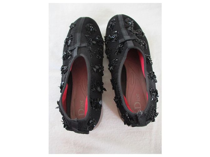 Christian Dior Sneakers "fusion" nere, 36IT. Nero - vista 4