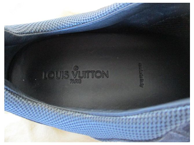 Louis Vuitton Scarpe da ginnastica bi-materiali, Pointure 11,5. Nero - vista 5