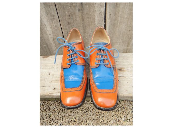 Free Lance p-Derbys 36 Blau Orange - Ansicht 3