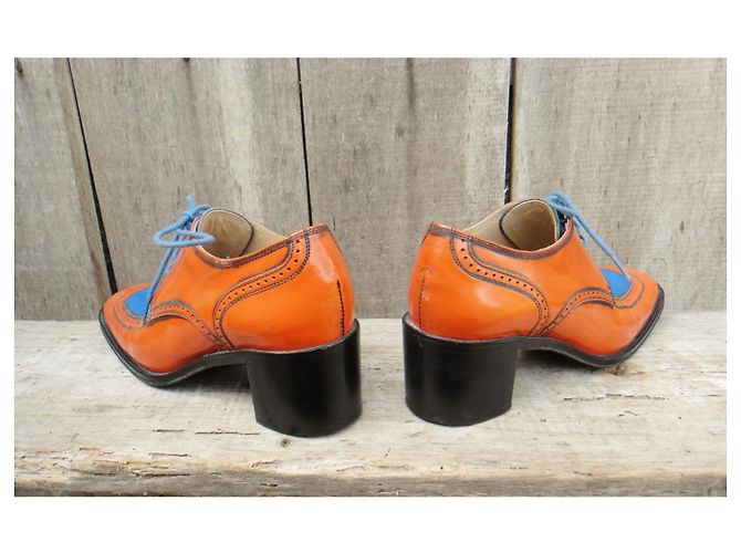 Free Lance p-Derbys 36 Blau Orange - Ansicht 4
