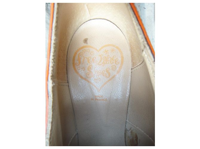 Free Lance p-Derbys 36 Blau Orange - Ansicht 6
