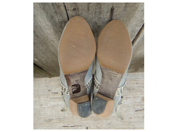 botas Iro de ante gris talla 37 - vista 5