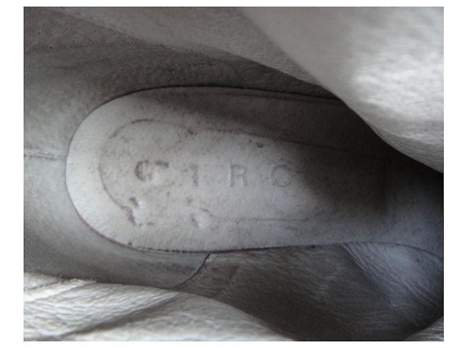 botas Iro de ante gris talla 37 - vista 7