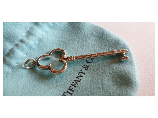 Collana con Pendente Chiave Tiffany & Co in Argento 925 - vista 5