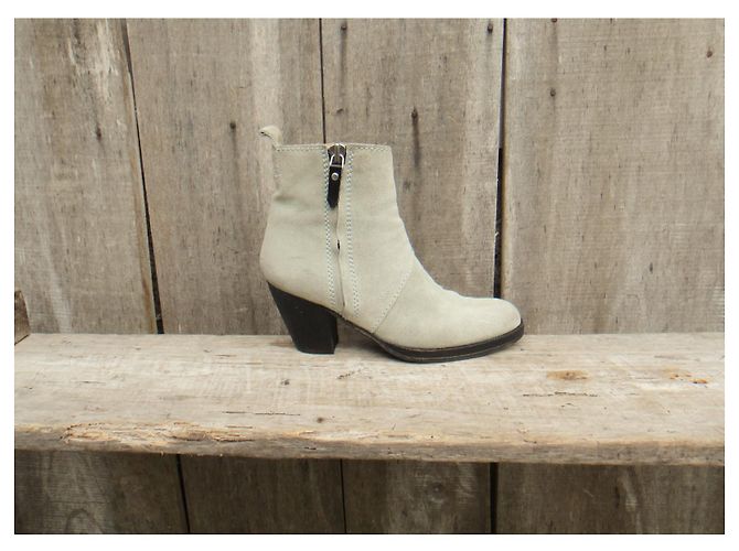 Botines ACNE modelo Pistol size 37 Gris - vista 2