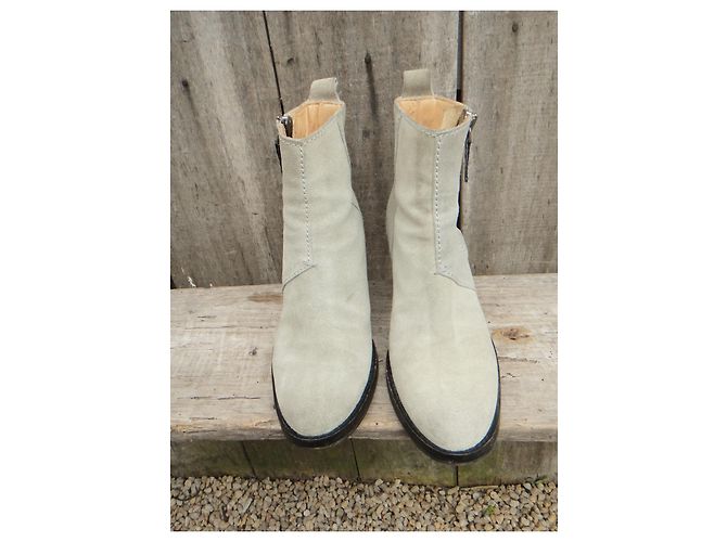 Botines ACNE modelo Pistol size 37 Gris - vista 4