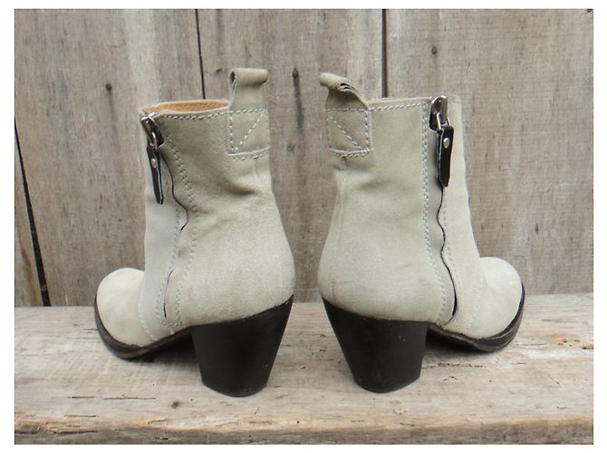 Botines ACNE modelo Pistol size 37 Gris - vista 5