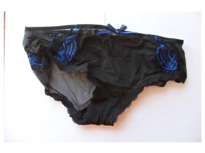 Autre Marque Reggiseno push up e mutande Charlott' nero pizzo - vista 2
