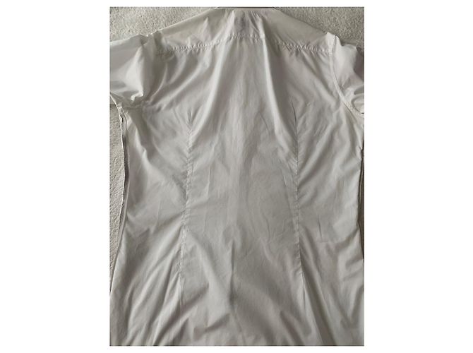 Camicia elegante in cotone bianco Lanvin Vintage - vista 10