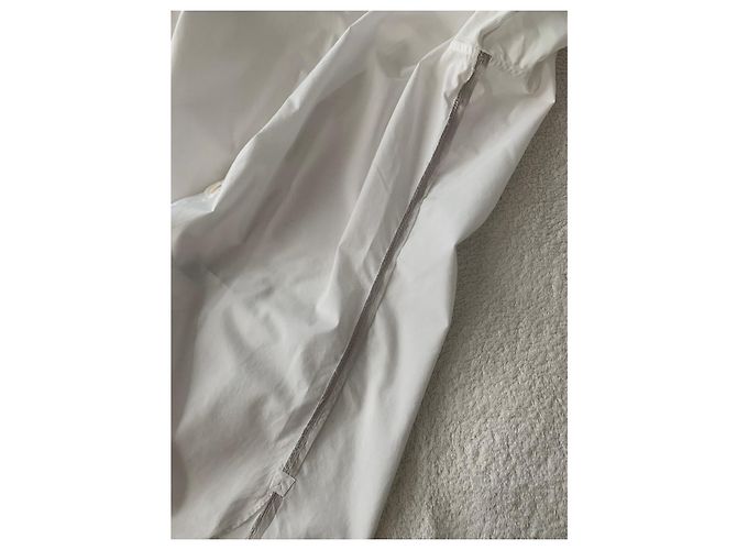 Camicia elegante in cotone bianco Lanvin Vintage - vista 7