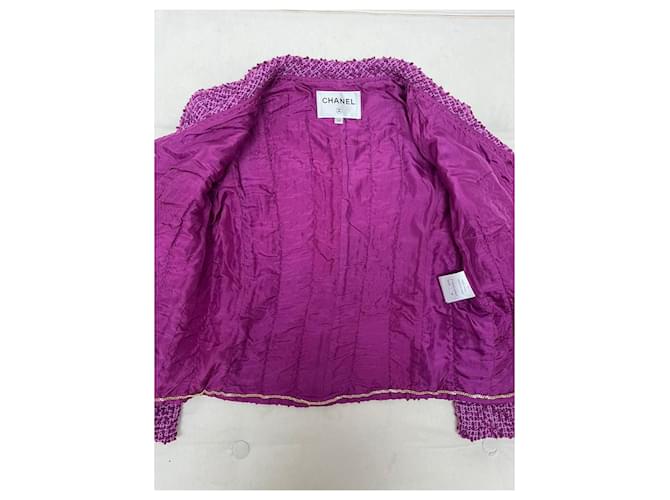 Chanel Jacken Dunkelviolett - Ansicht 3