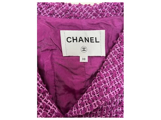 Chanel Jacken Dunkelviolett - Ansicht 4