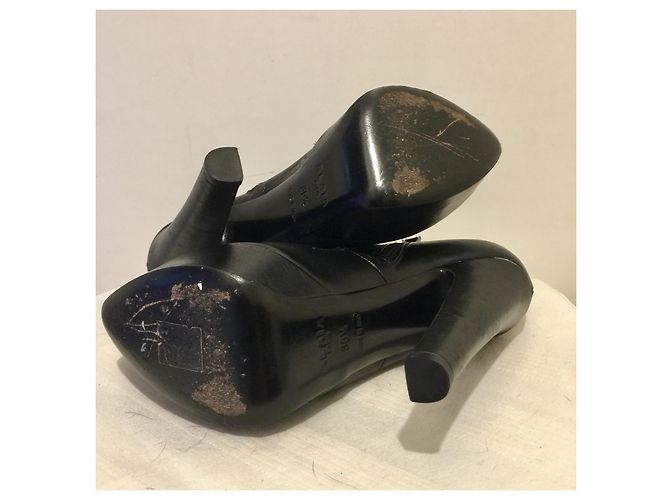 Alaïa Tacchi Alaia neri con ritagli Nero - vista 8