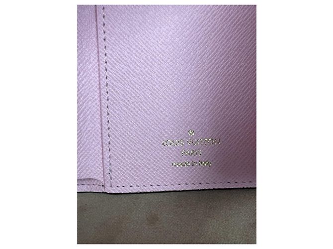 Carteira dos homens de Louis Vuitton Marrom Rosa - vista 6