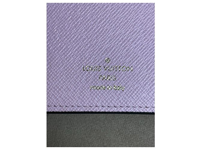 Carteira dos homens de Louis Vuitton Marrom Rosa - vista 8