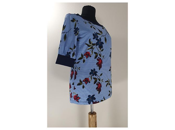 Top Floreale Ralph Lauren Blu Multicolore - vista 2
