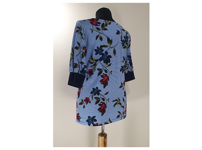 Top Floreale Ralph Lauren Blu Multicolore - vista 3