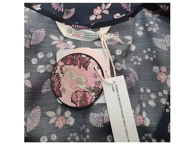Odd Molly Kleid aus Viscose Mehrfarbig Größe L Mehrfarben - Ansicht 6