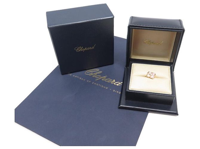 NEUER CHOPARD IMPERIAL BLUMENRING 828242 T52 ROTGOLD-OPAL-DIAMANTRING - Ansicht 10