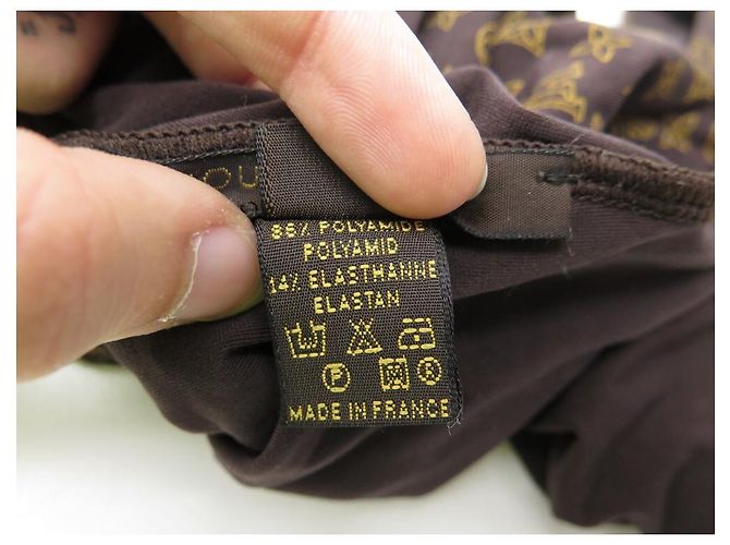 NEUER BADEANZUG VON LOUIS VUITTON 1 MONOGRAMMSTÜCK LV BRAUN 38 M BADEANZUG - Ansicht 6