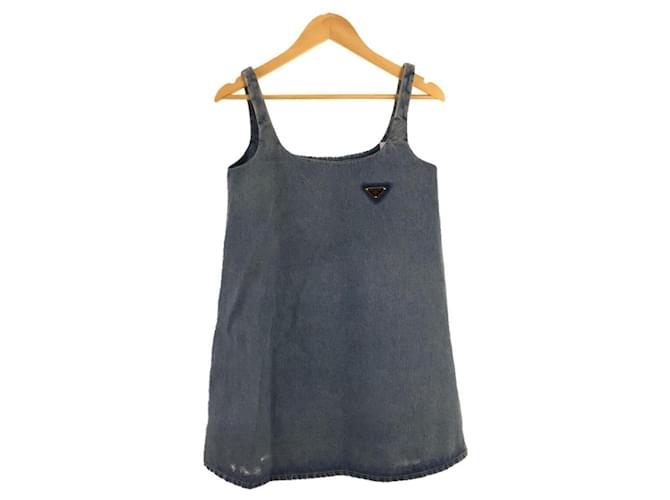 PRADA One Piece 36 Denim IDG Solid Ref 521442 Joli Closet