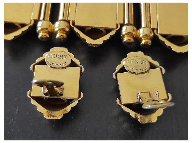 Gianfranco Ferre Vintage Ferré - Parure Vintage D'oro - vista 2