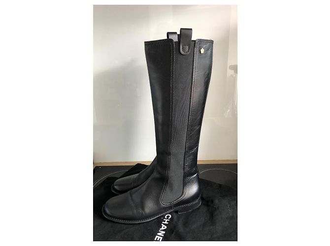 Chanel Stiefel Schwarz - Ansicht 3