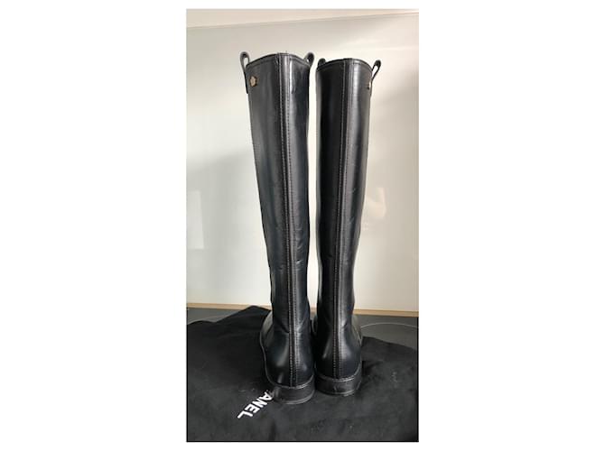 Chanel Stiefel Schwarz - Ansicht 7