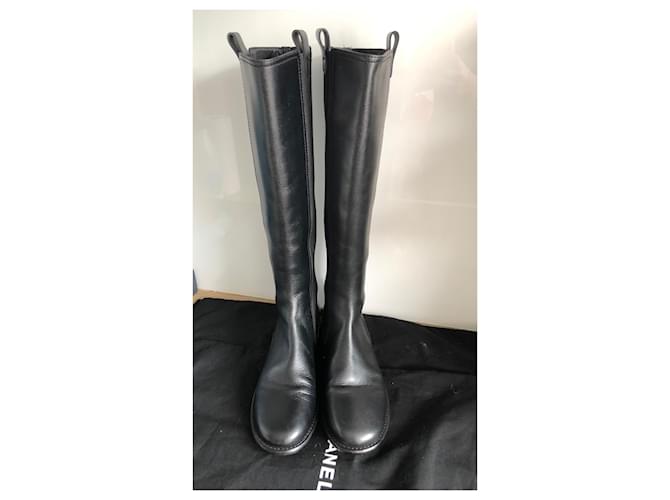 Chanel Stiefel Schwarz - Ansicht 8