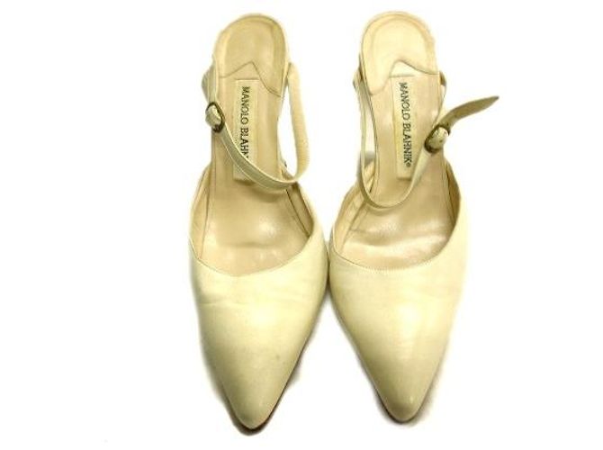 Manolo Blahnik Muli cuneo - vista 4