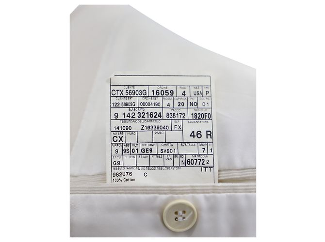 Blazer Gucci in velluto a coste in cotone avorio Bianco Crudo - vista 4