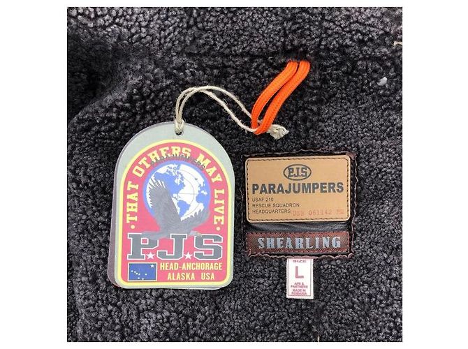 Parka Parajumpers in shearling marrone - vista 5