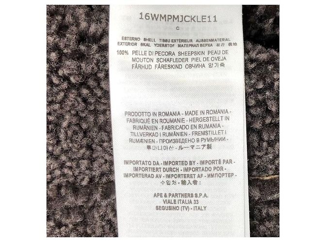 Parka Parajumpers in shearling marrone - vista 7