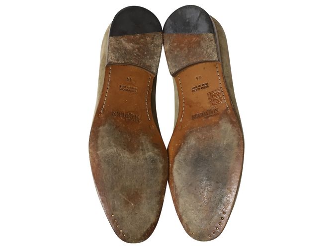 Mocasín con borlas en ante marrón Alexander Mcqueen - vista 4