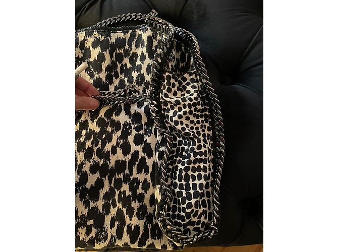 Stella Mc Cartney Bolso de mano Stella McCartney Falabella Estampado Animal de Algodón - vista 2